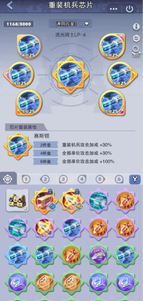 科技：资源｜解锁优先强化兵种军团天赋