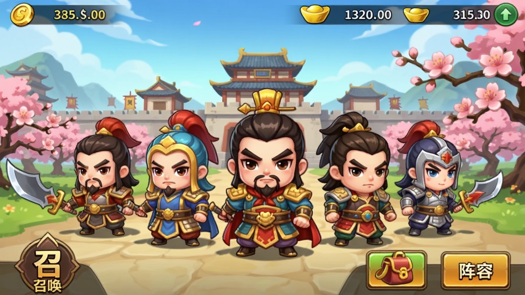 召唤萌将-卡牌放置手游