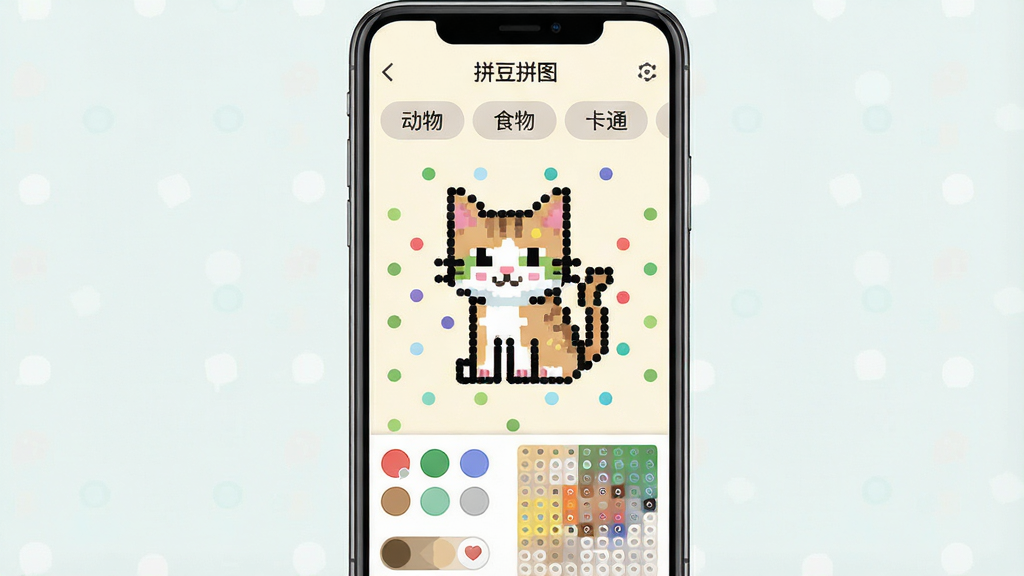 拼豆拼图-手机拼豆解压神器