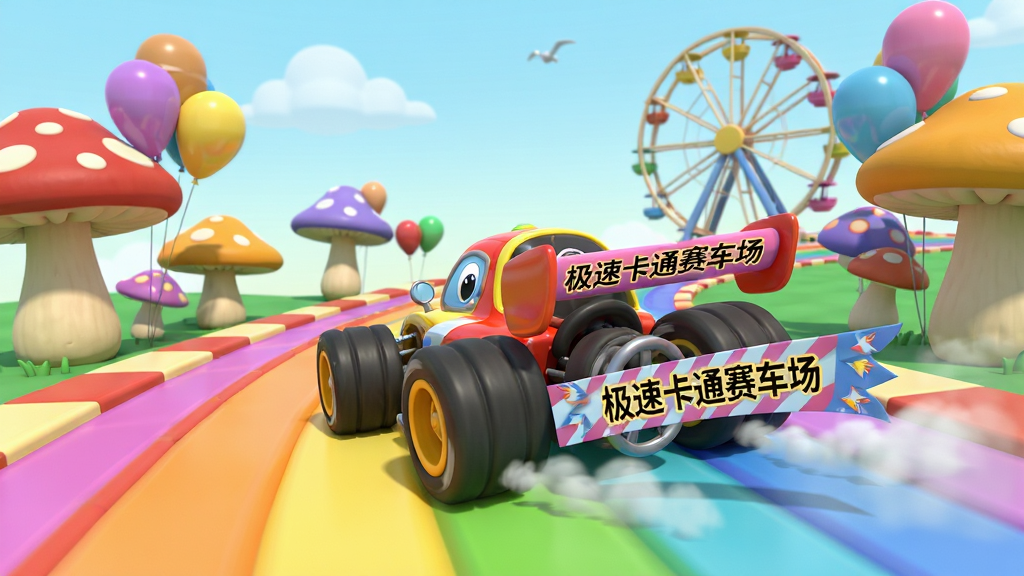 极速卡通赛车场-卡通竞速手游